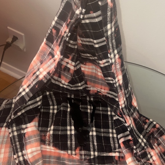 Vlone Plaid Hoodie Large - Picture 4 of 4
